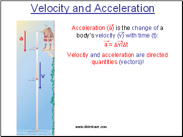 Velocity and Acceleration