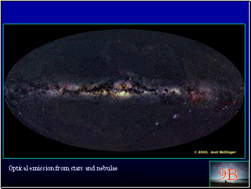 Optical emission from stars and nebulae