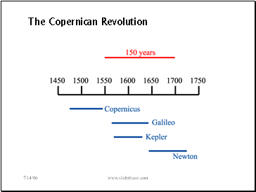 The Copernican Revolution