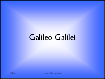 Galileo Galilei