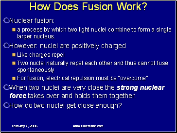 How Does Fusion Work?