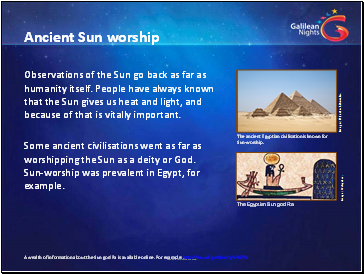 Ancient Sun worship