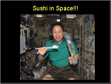 Sushi in Space!!!