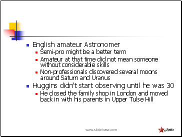English amateur Astronomer