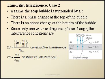 Thin-Film Interference, Case 2