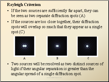 Rayleigh Criterion