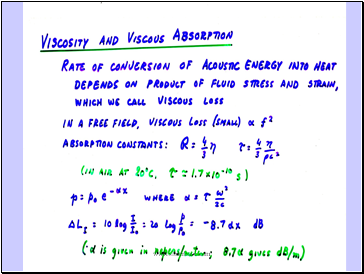 Sound pressure and intensity