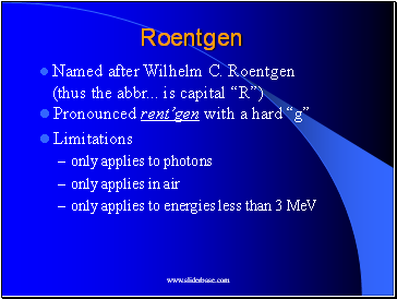 Roentgen