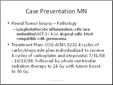 Case Presentation MN