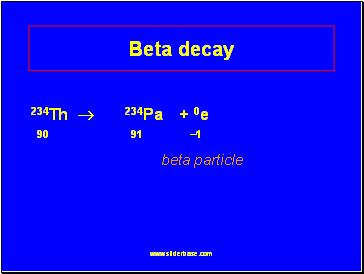 Beta decay