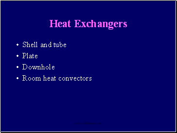 Heat Exchangers