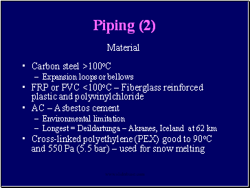 Piping (2)