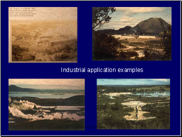 Industrial application examples