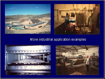 More industrial application examples