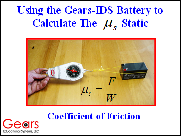 Using the Gears-IDS Battery to Calculate The Static