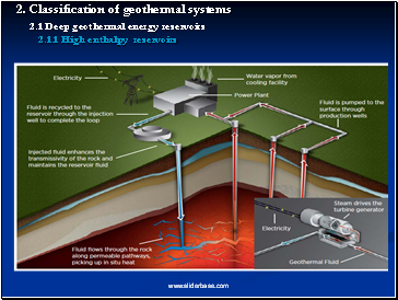 2. Classification of geothermal systems