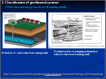 2. Classification of geothermal systems