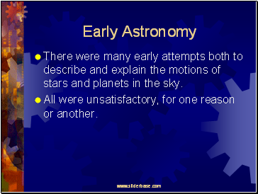 Early Astronomy