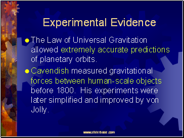Experimental Evidence