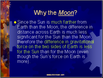 Why the Moon?