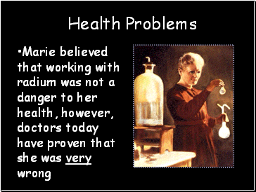 Health Problems