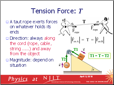 Tension Force: T