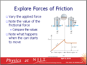 Explore Forces of Friction