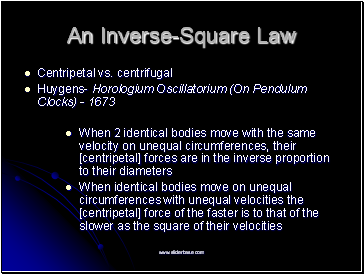 An Inverse-Square Law