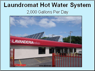 Laundromat Hot Water System 2,000 Gallons Per Day