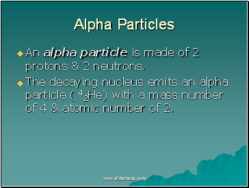 Alpha Particles