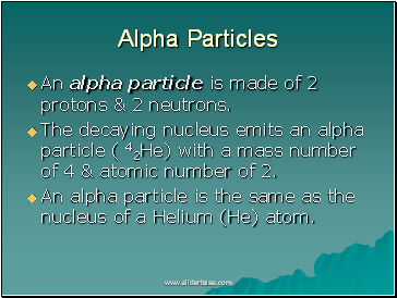 Alpha Particles