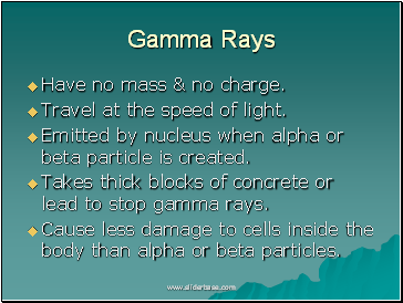 Gamma Rays