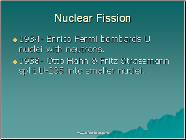 Nuclear Fission