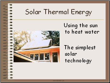 Solar Thermal Energy