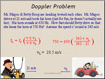 Doppler Problem