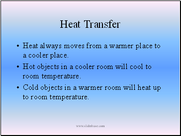 Heat Transfer