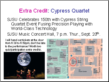 Extra Credit: Cypress Quartet