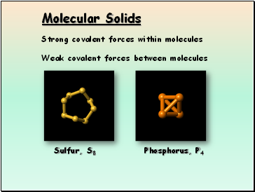 Molecular Solids