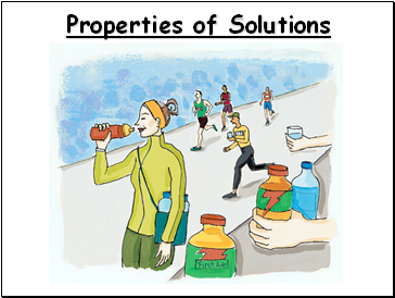 Properties of Solutions