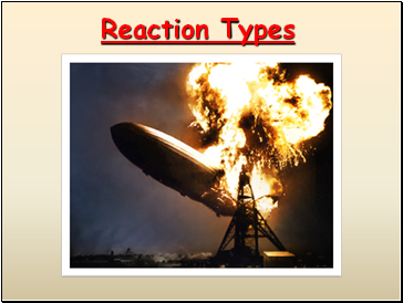 Reaction Types