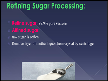 Sugar Refining Process