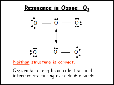 Resonance in Ozone, O3
