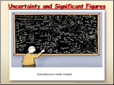 Uncertainty and Significant Figures