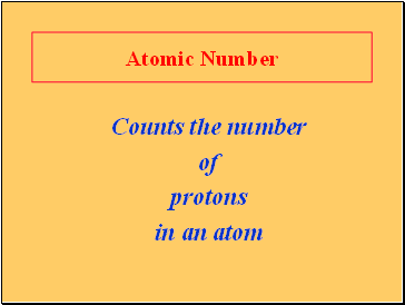 Atomic Number