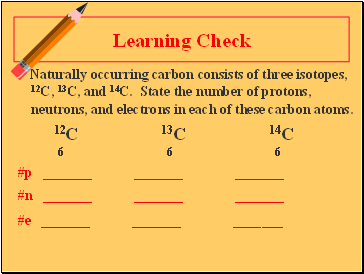 Learning Check