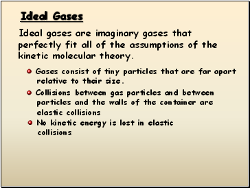 Ideal Gases