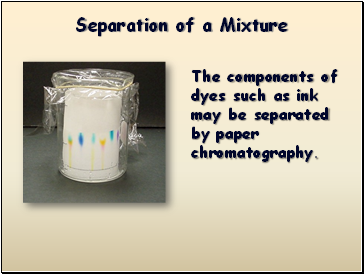 Separation of a Mixture