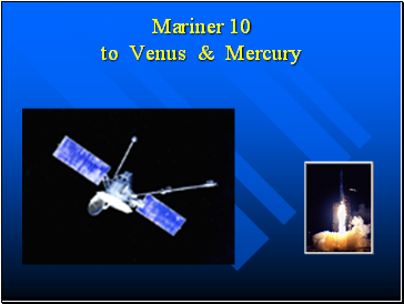 Mariner 10 to Venus & Mercury