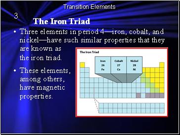 The Iron Triad