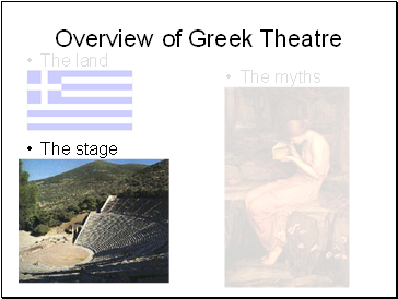 Overview of Greek Theatre